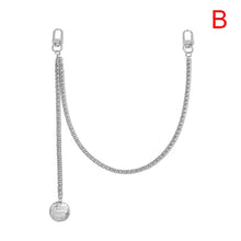 Load image into Gallery viewer, Metal Trousers Pant Chain Wallet Belt Rock Punk Jeans Keychain Silver Ring Clip Keyring HipHop Trendy Jewelry New
